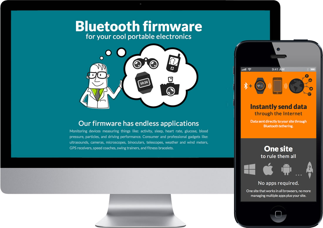 Sparkyard responsive site design